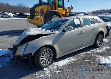 2010 Cadillac Cts Performance Collection из США, поврежденный, VIN 1G6DM8EG0A0137390